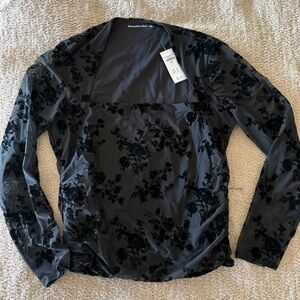 Abercrombie Ava Top Mesh Lace